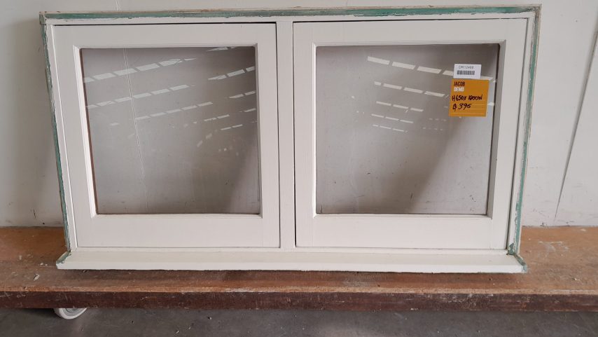 Wooden Twin Awning awning window