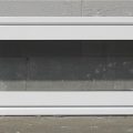 White Aluminium Single Awning Window - Double Glazed