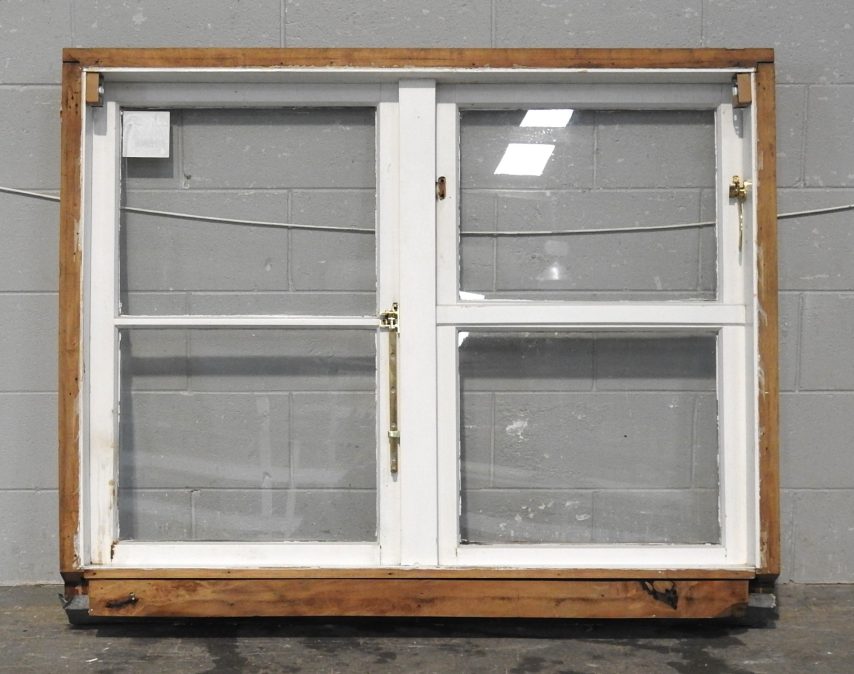 Wooden Casement Window With Awning Window