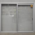 Silver Aluminium Sliding Window - Opens Right To Left