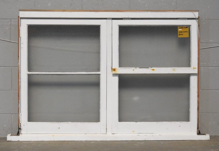 Wooden Casement Window With Awning Window