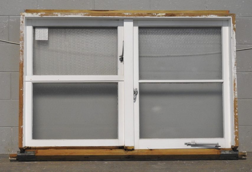 Wooden Casement Window With Awning Window