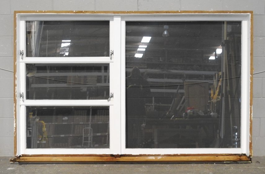 Wooden Double Awning Window