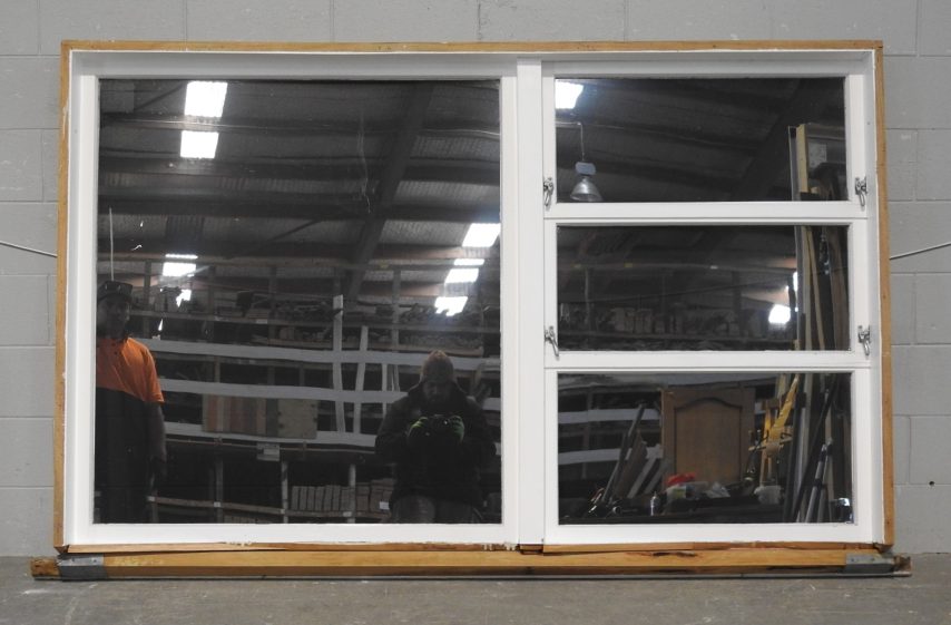 Wooden Double Awning Window