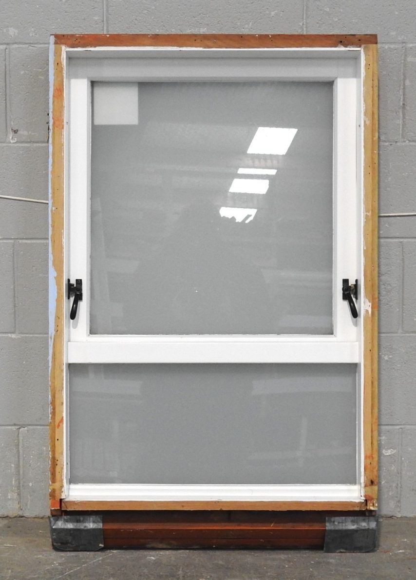 Wooden Single Awning Window with Obscure Glass