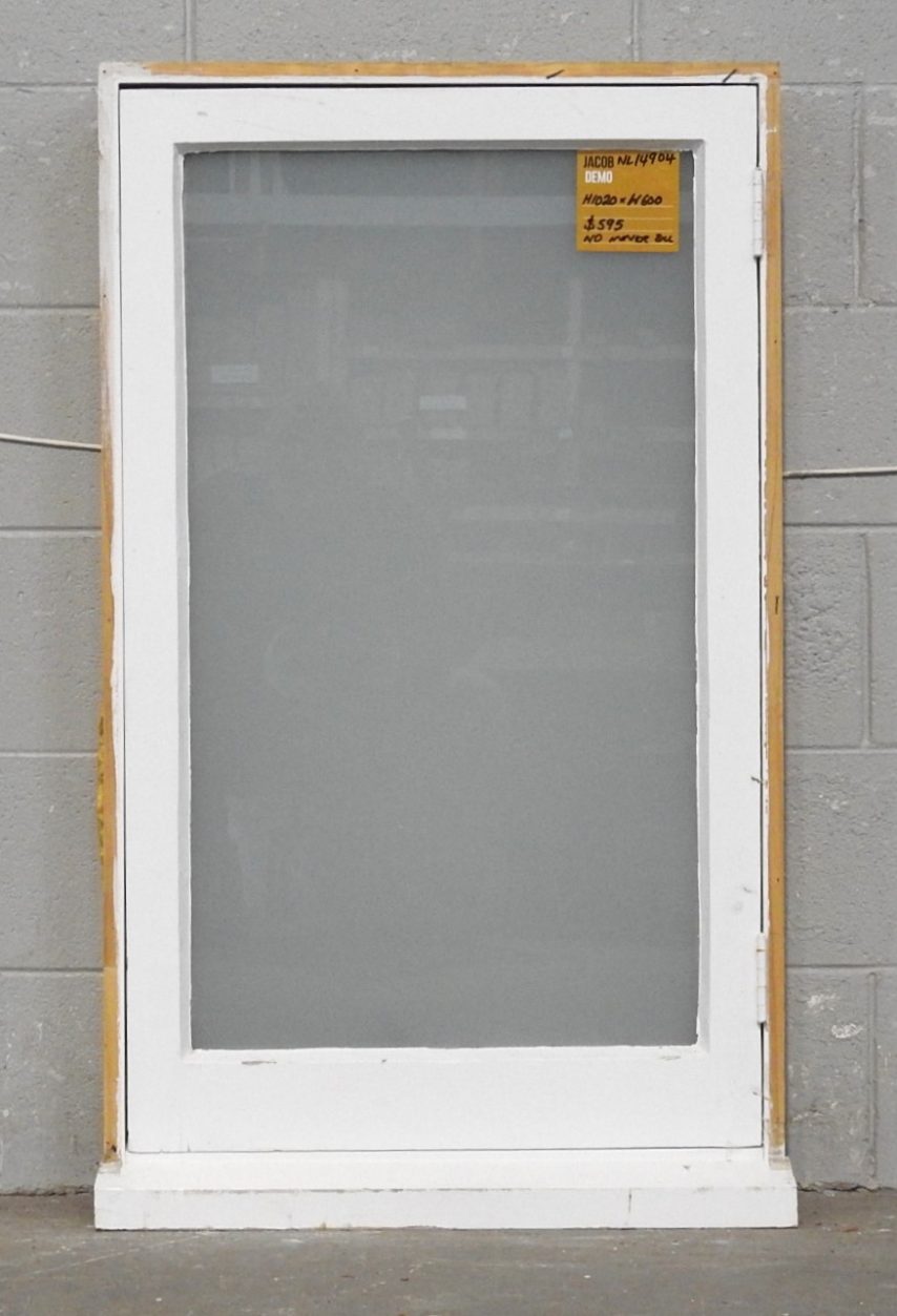 Wooden Casement Window with Obscure Glass