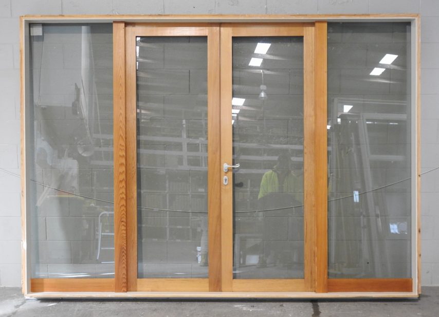 Matt Titania Alti Type Aluminium French Doors