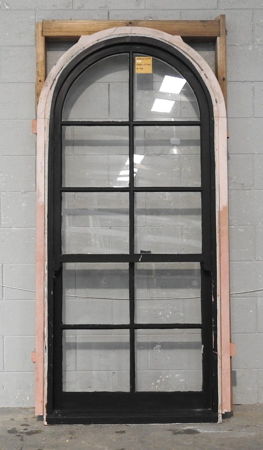 Arched Wooden Double-Hung Style Sliding Window