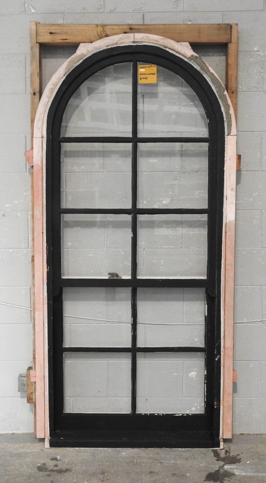 Arched Wooden Double-Hung Style Sliding Window