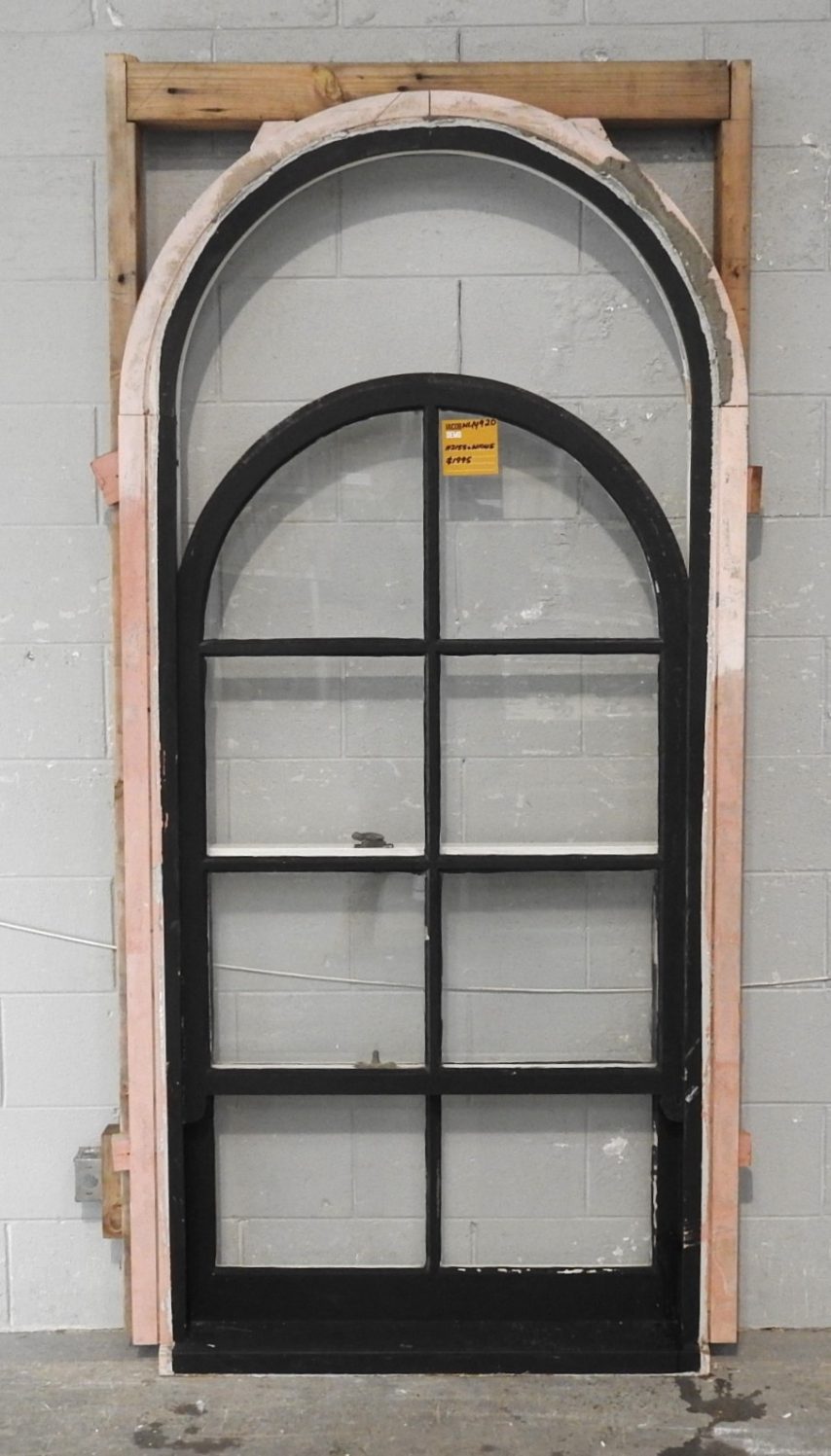 Arched Wooden Double-Hung Style Sliding Window