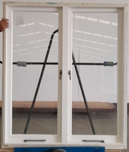 Wooden casement window