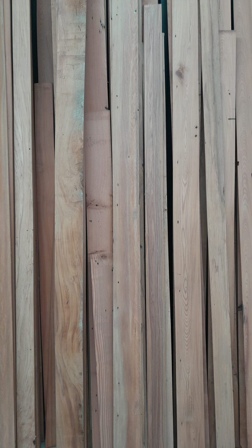 Rimu wooden panels