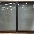 Bronze aluminium sliding window