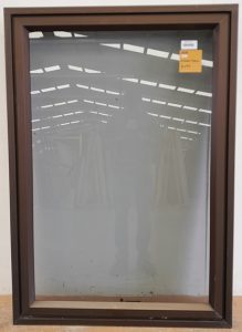 Bronze aluminium awning window
