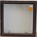 Dark bronze aluminium awning window