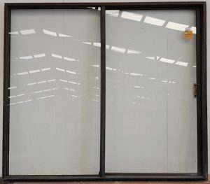 Bronze aluminium sliding door