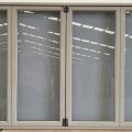 Lichen aluminium bi-fold door