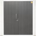 Silver Pearl Ali' Frame With Cedar TG&V Double Doors