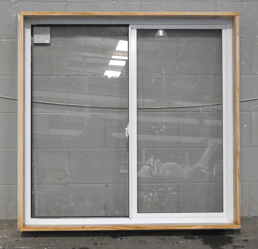 White Aluminium Sliding Window