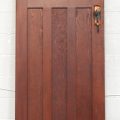 Wooden Bungalow 3-Panel Interior Door - Unhung