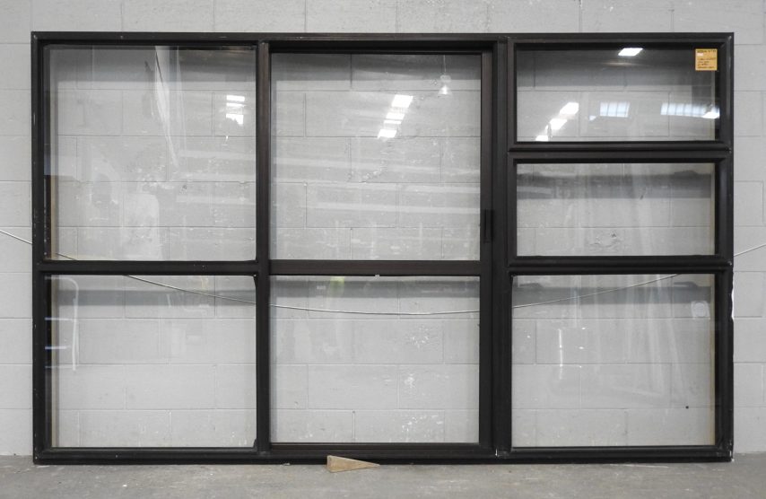 Low Height Dark Bronze Aluminium Sliding Door