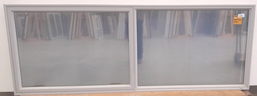 Silver pearl aluminium single awning window