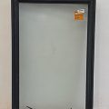 Black aluminium single awning Window