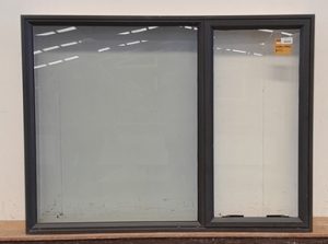 Karaka green aluminium window