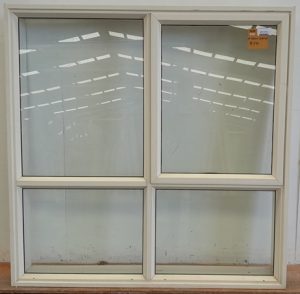 Off white aluminium awning window
