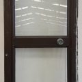 Bronze aluminium door