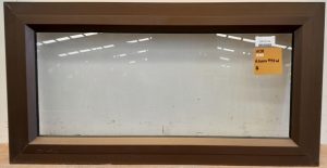 Bronze aluminium awning window