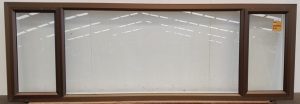 Bronze aluminium awning window