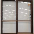 Bronze aluminium sliding door