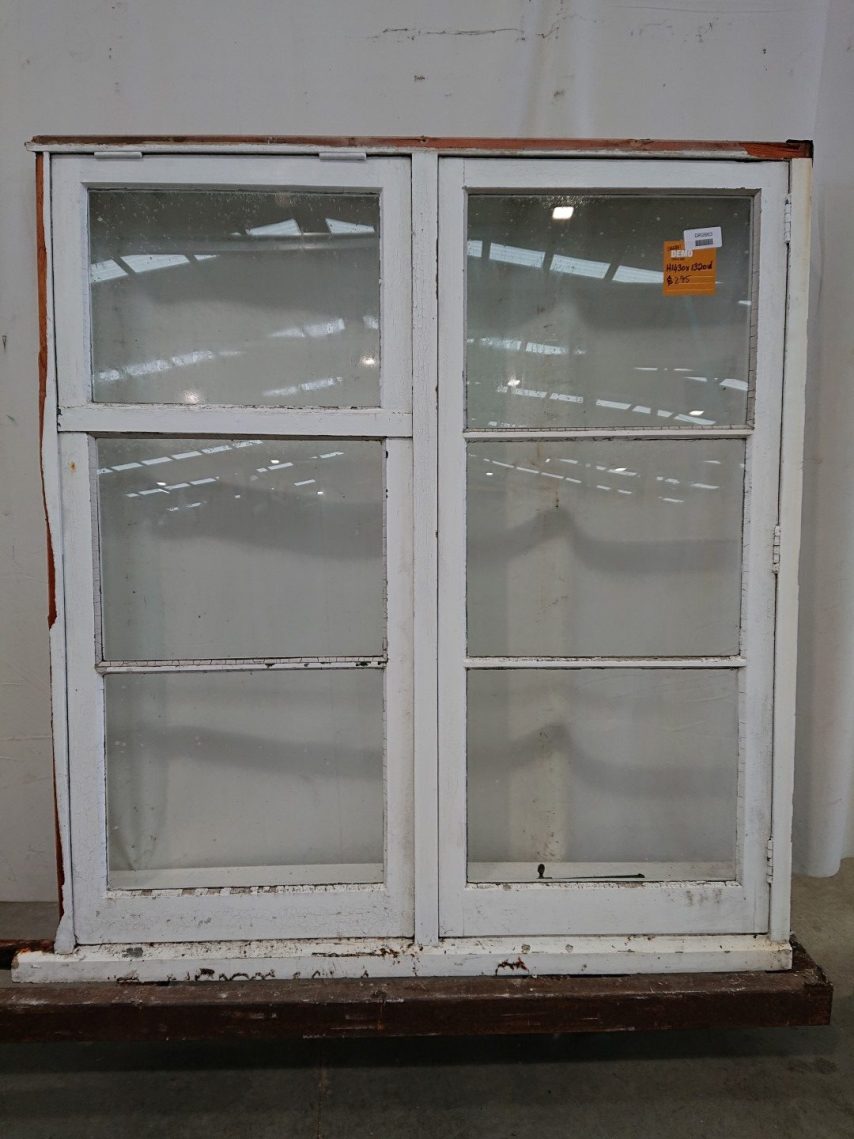 Wooden single casement window