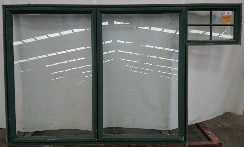 Karaka green Aluminium twin awning window