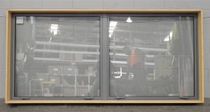 Sandstone Aluminium Double Awning Window - New