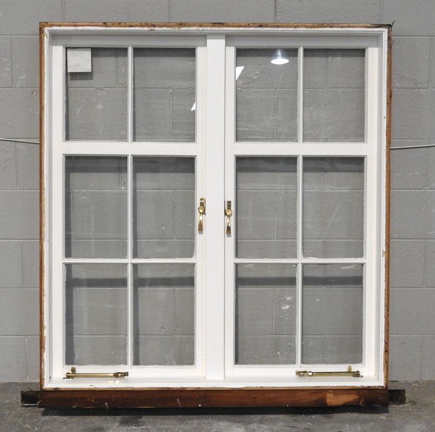 Colonial Style Wooden Casement Window