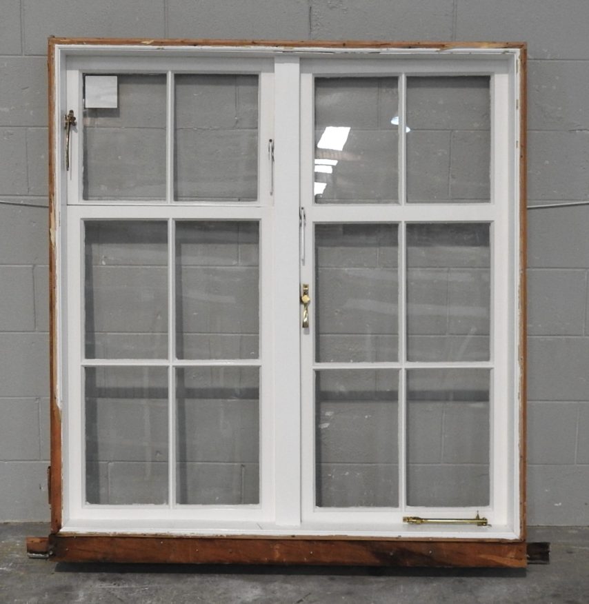 Colonial Style Wooden Casement Window