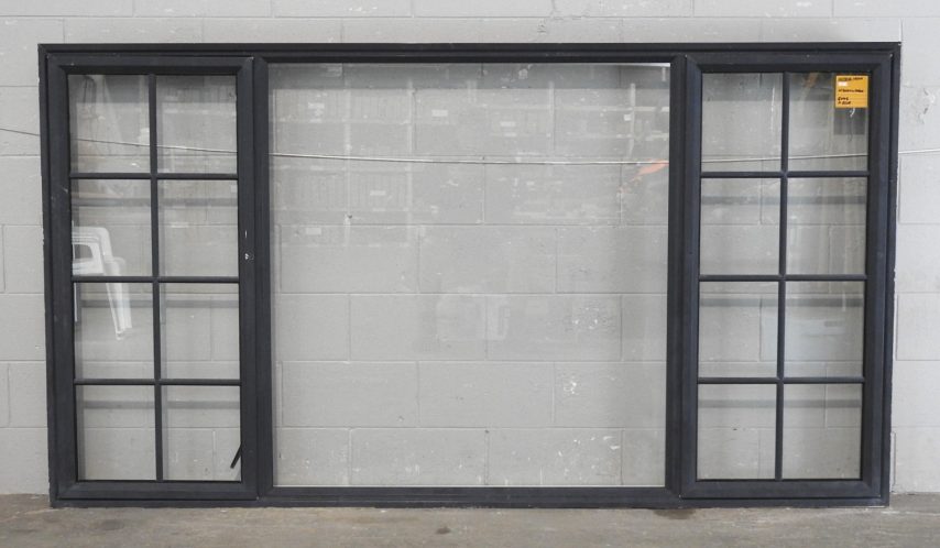 Denim Blue Aluminium Casement Window