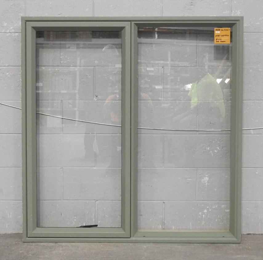 Mist Green Aluminium Single Awning Window