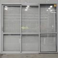 Silver Pearl Aluminium Stacker Sliding Door