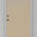 Silver Pearl Aluminium Frame With TG&V Wooden Door