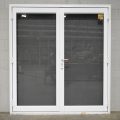 White Aluminium French Doors with Tinted Glass