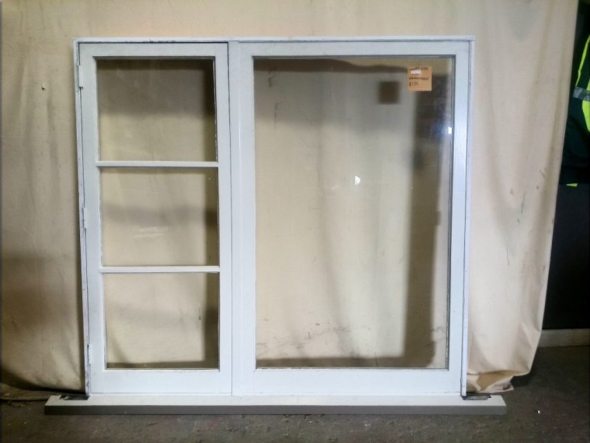 wooden casement window