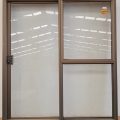 Bronze aluminium sliding door