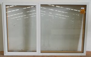 New White Double glazed awning window