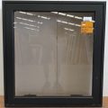 Black double glazed awning window