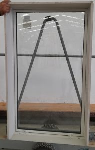 Titania colour double glazed awning window