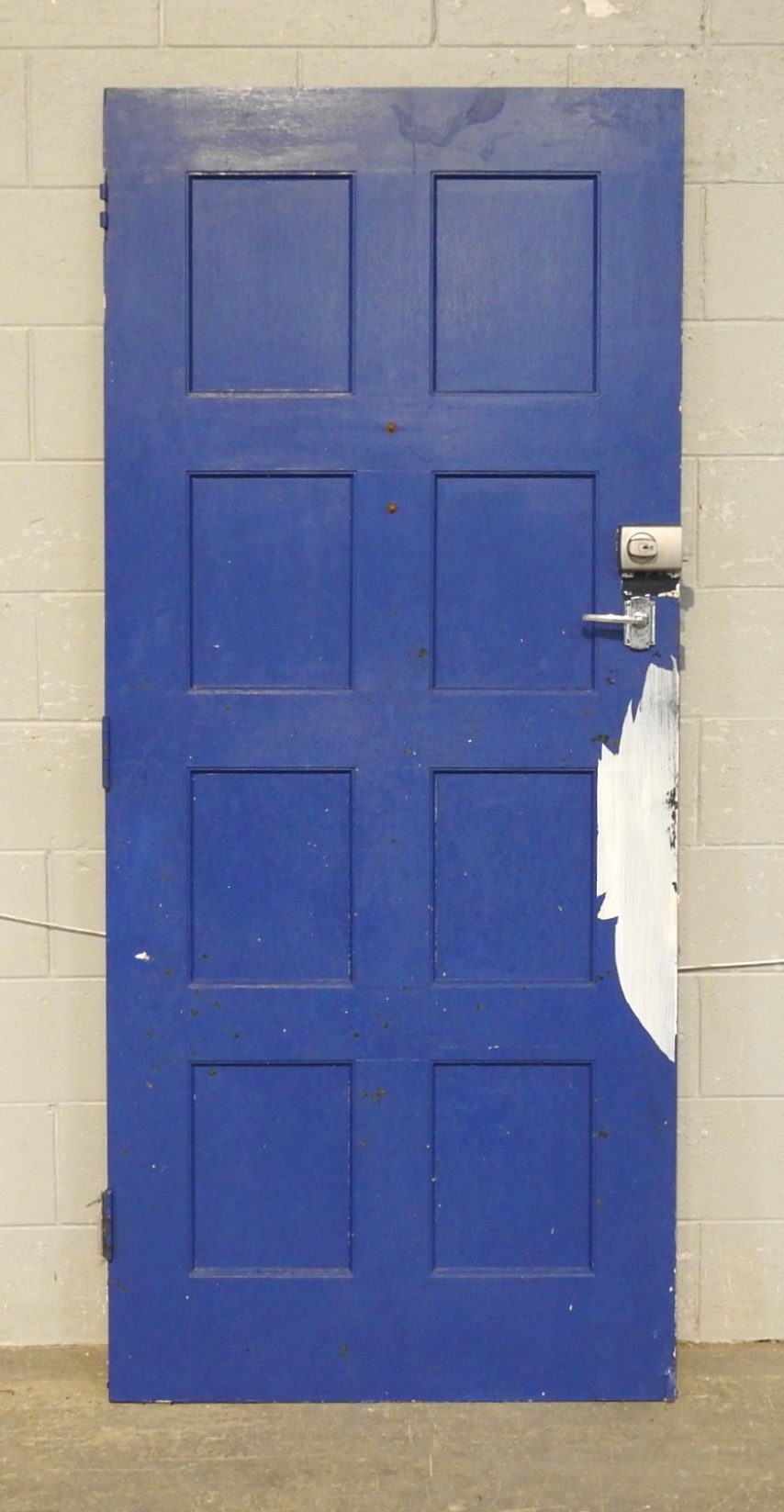 Wooden Exterior 8 Panel Door - Unhung