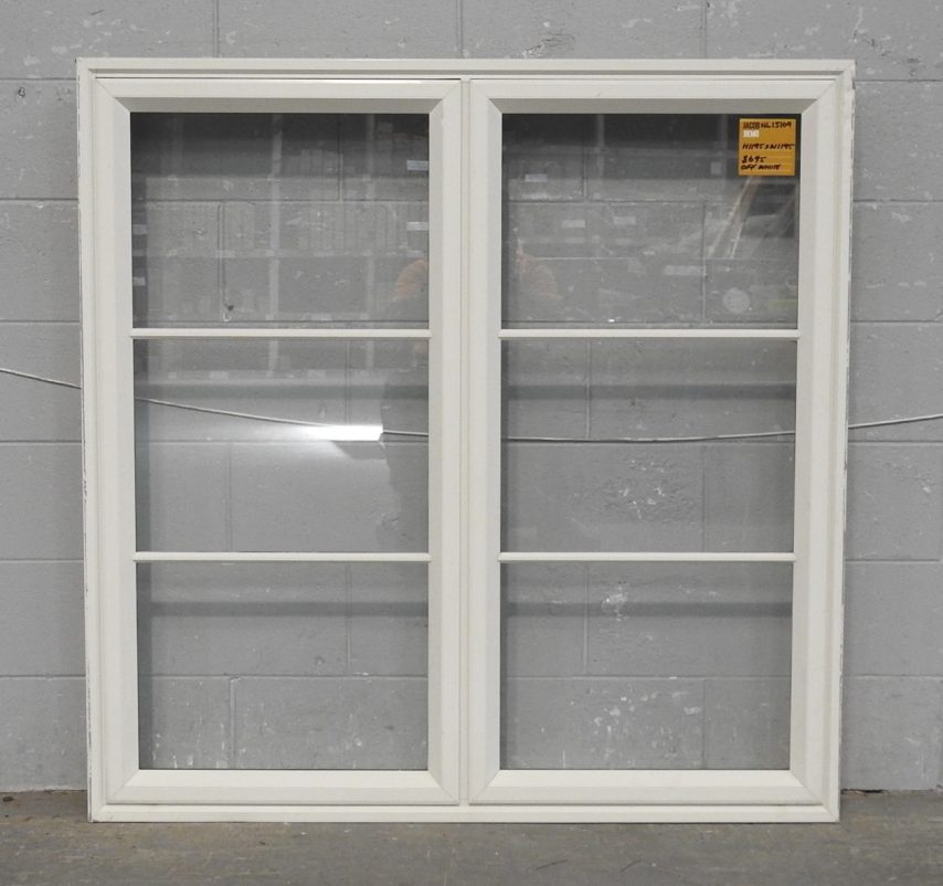 Off White Aluminium Casement Window